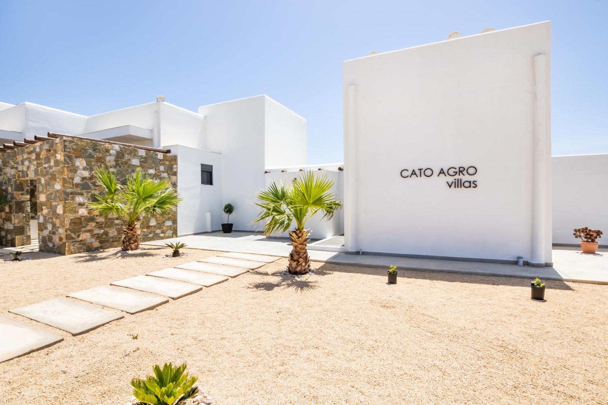 אפיארטיס Cato Agro 4, Seafront Villa With Private Pool מראה חיצוני תמונה